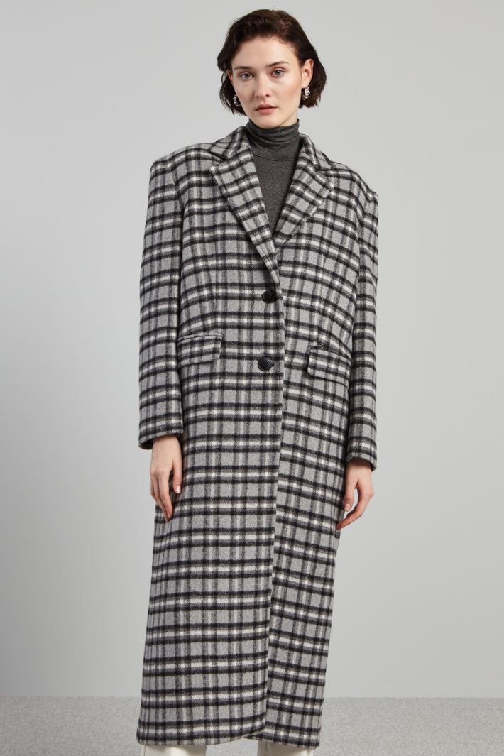 Coat with padded shoulders Intrend - 3