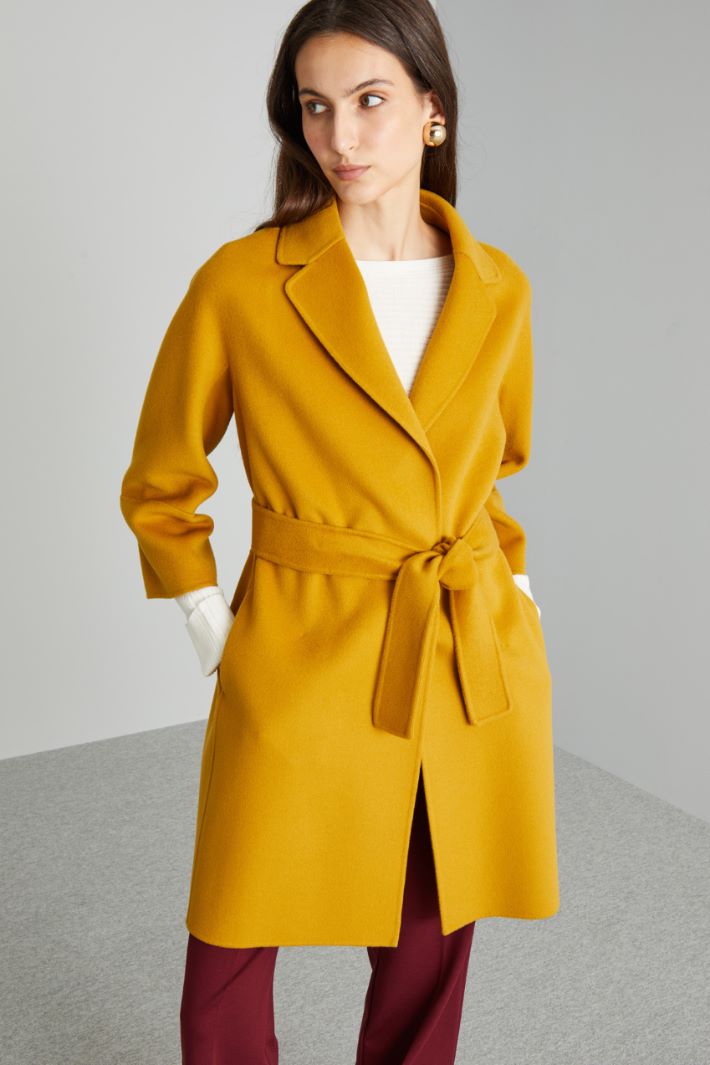 Belted wool coat Intrend - 3