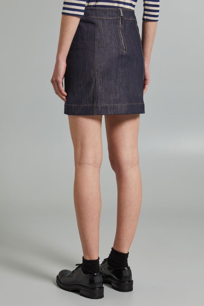 Denim-look skirt Intrend - 2