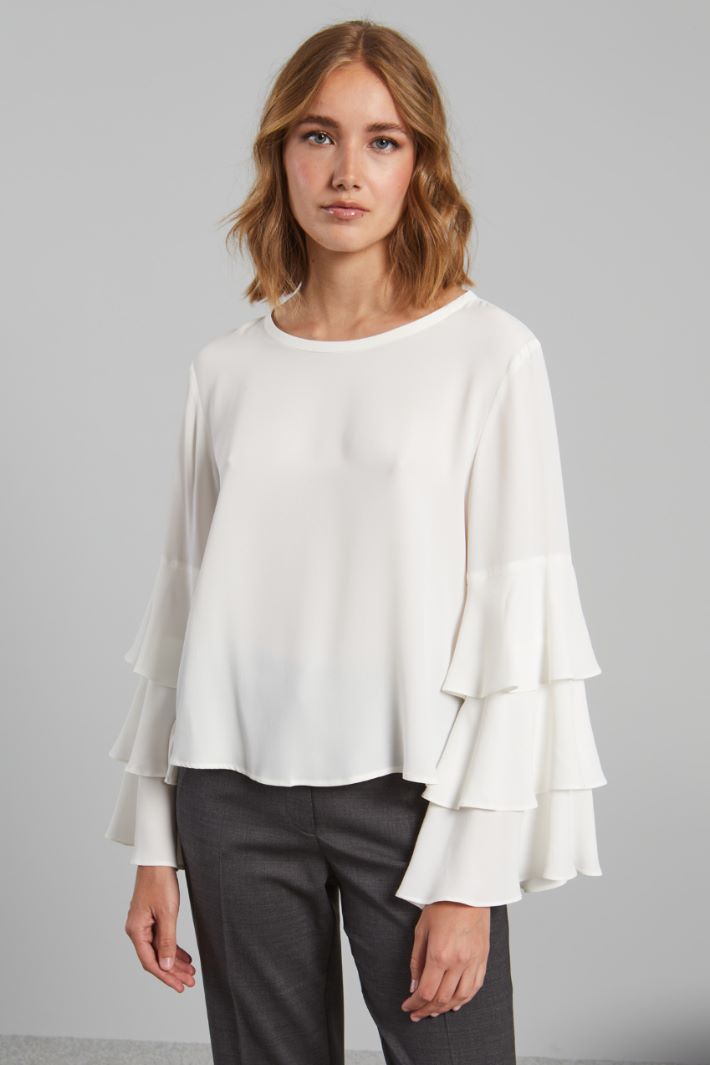 Flounce blouse Intrend - 3