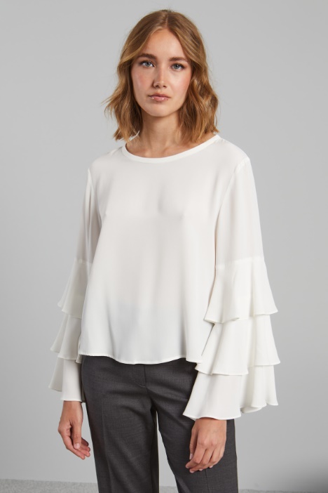 Flounce blouse Intrend