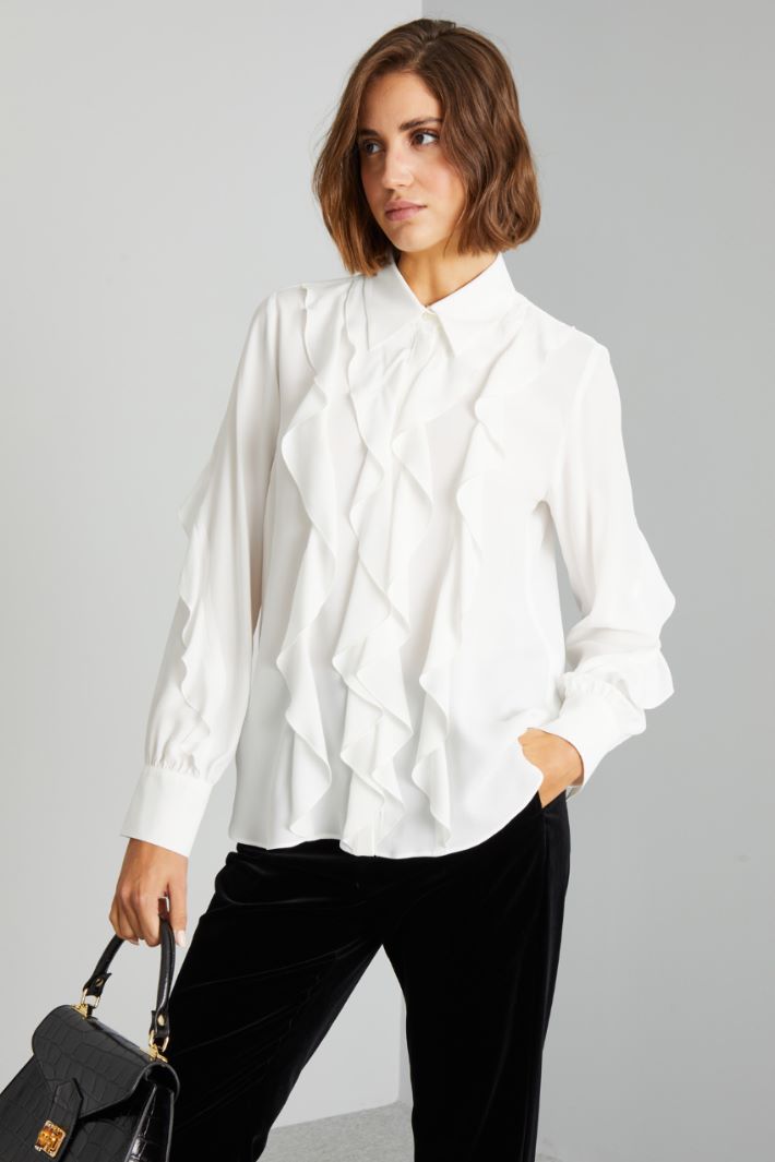 Ruched shirt Intrend - 3