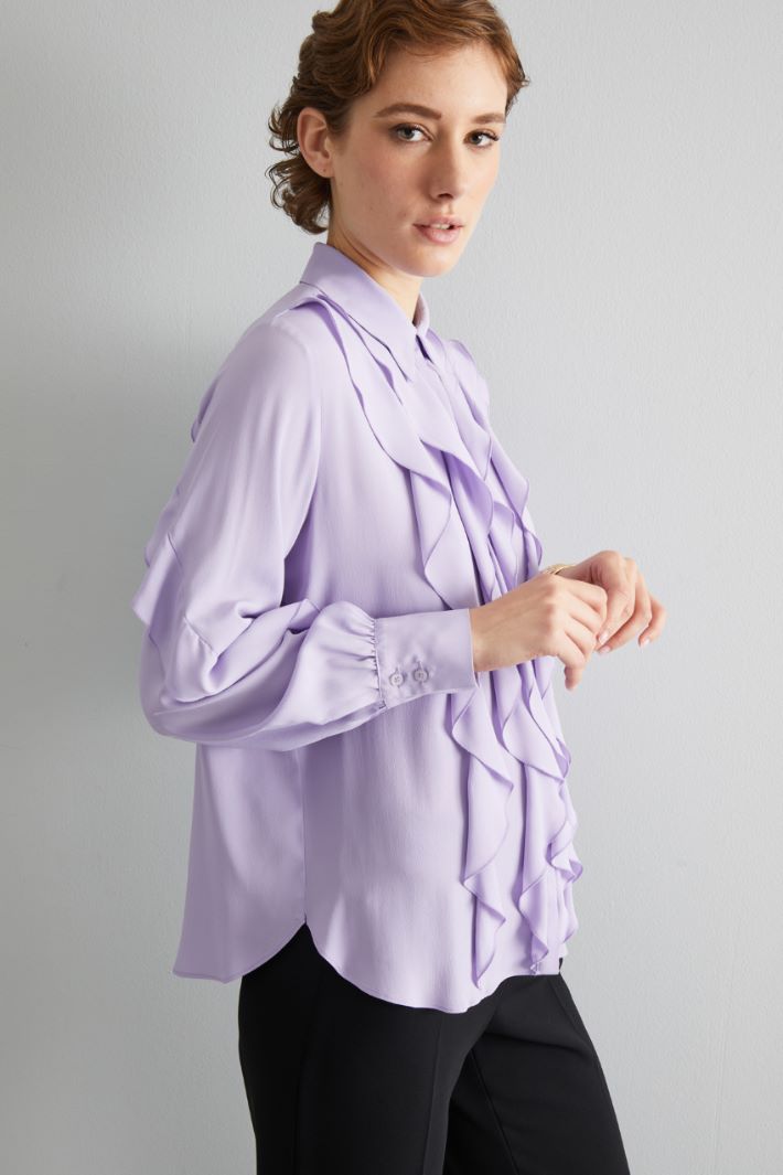 Ruched shirt Intrend - 4