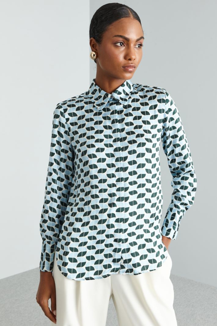 Shirt with slits Intrend - 3