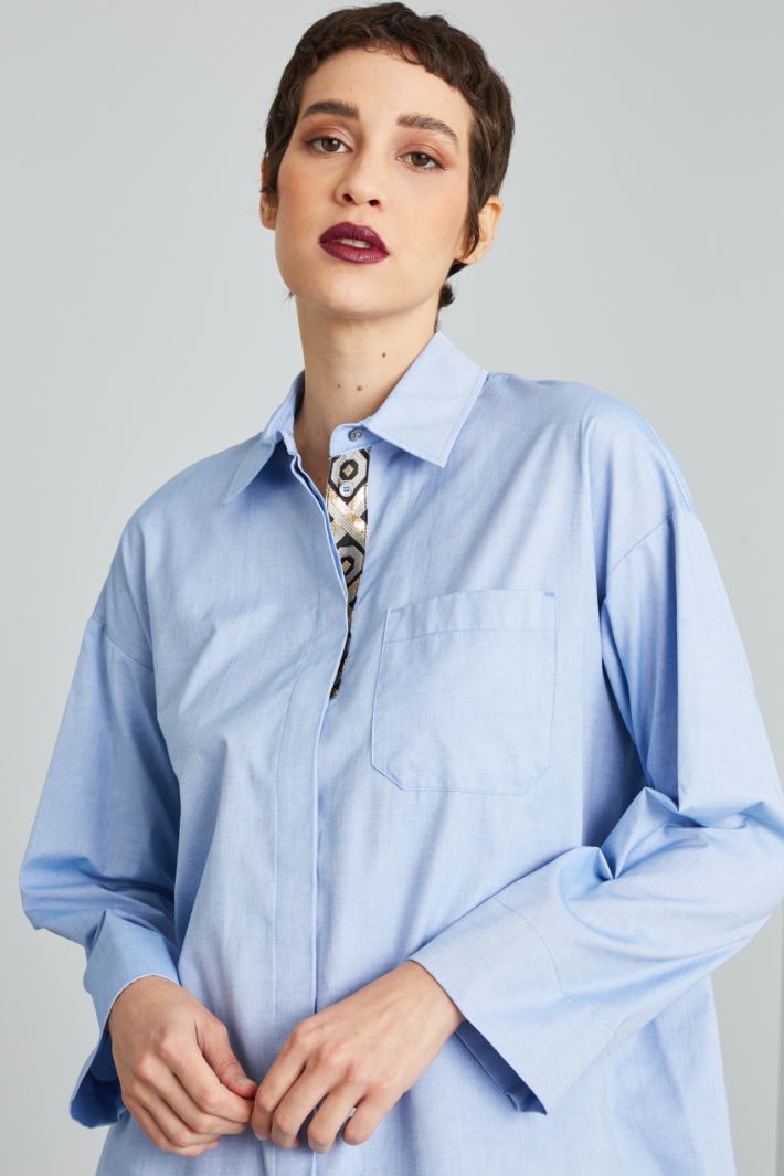 Oxford shirt with pocket Intrend - 4