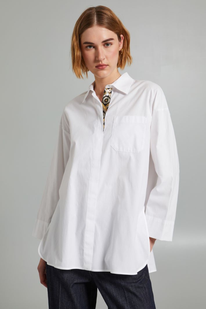 Oxford shirt with pocket Intrend - 3