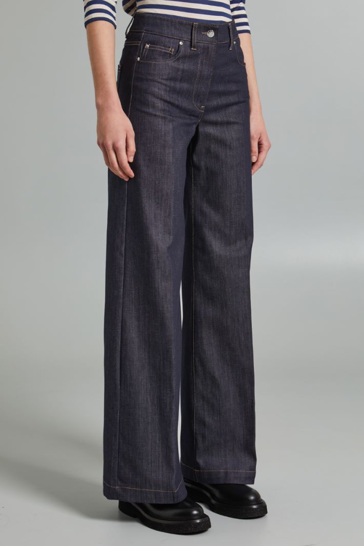 Denim-effect trousers Intrend - 2