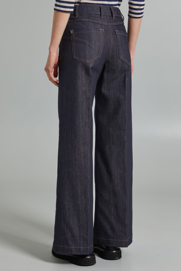 Denim-effect trousers Intrend - 4