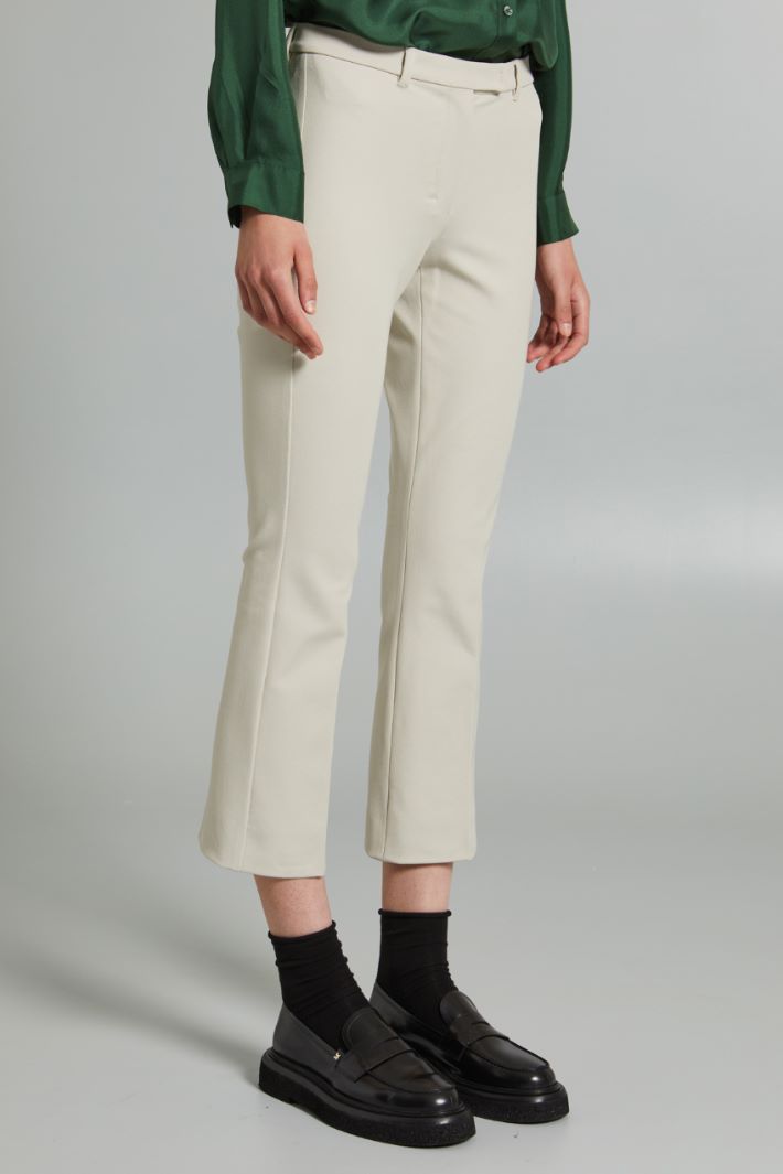 Cotton-blend trousers Intrend - 2