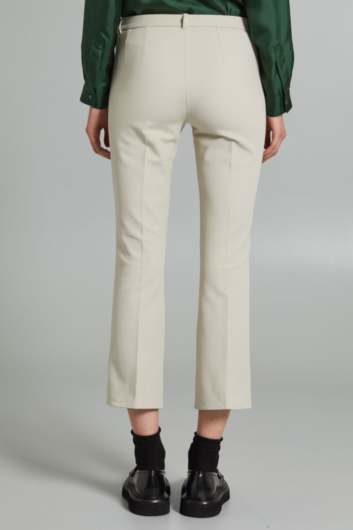 Cotton-blend trousers Intrend - 4