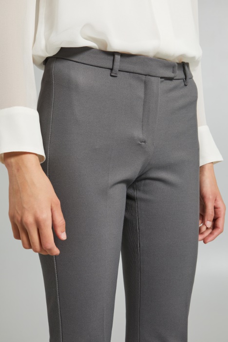 Pantaloni in tricotina stretch