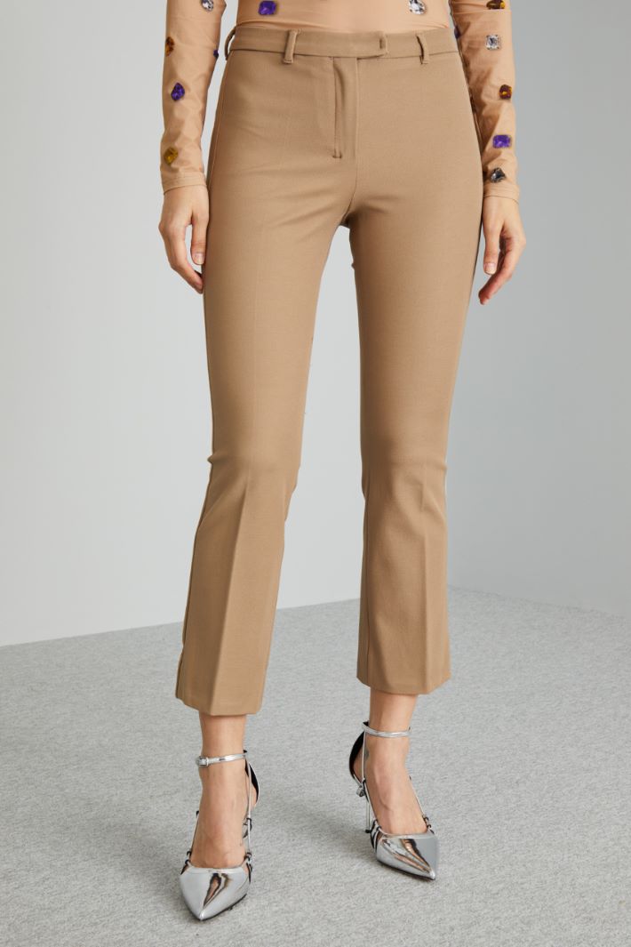 Cotton-blend trousers Intrend - 2