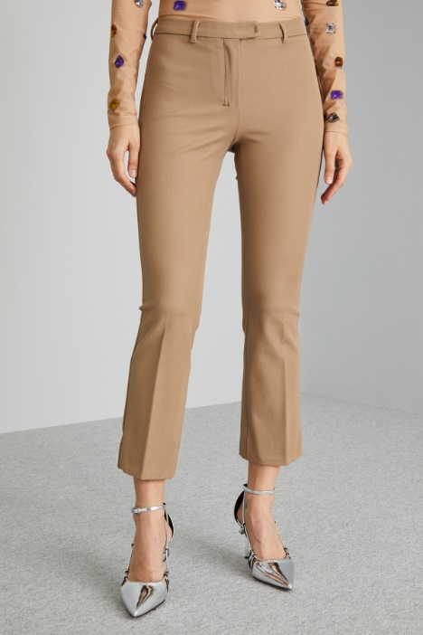 Pantaloni in tricotina stretch