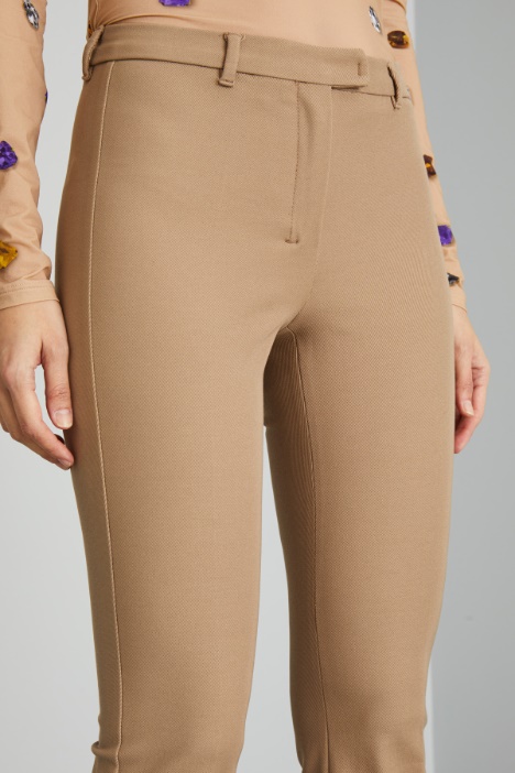 Pantaloni in tricotina stretch