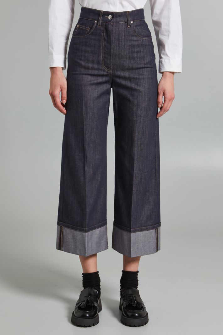 Cropped trousers Intrend - 2