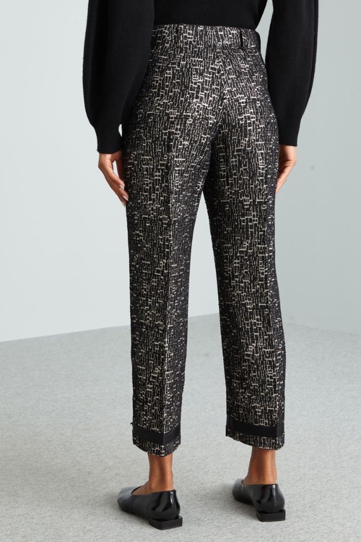 Jacquard trousers Intrend - 2