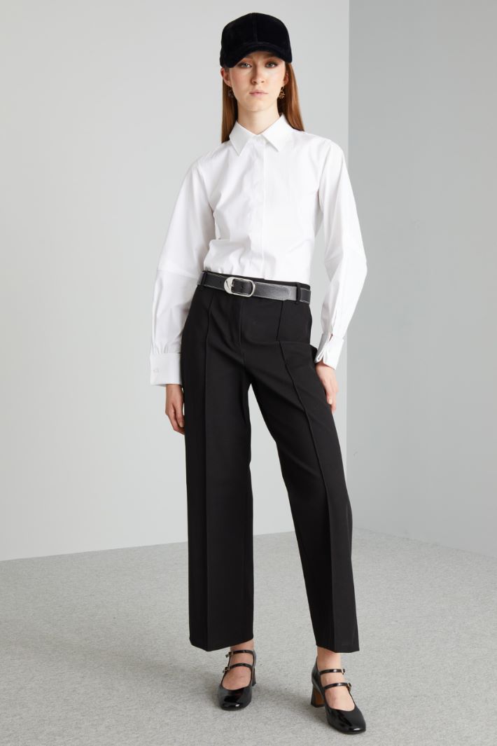 Pressed pleat trousers Intrend