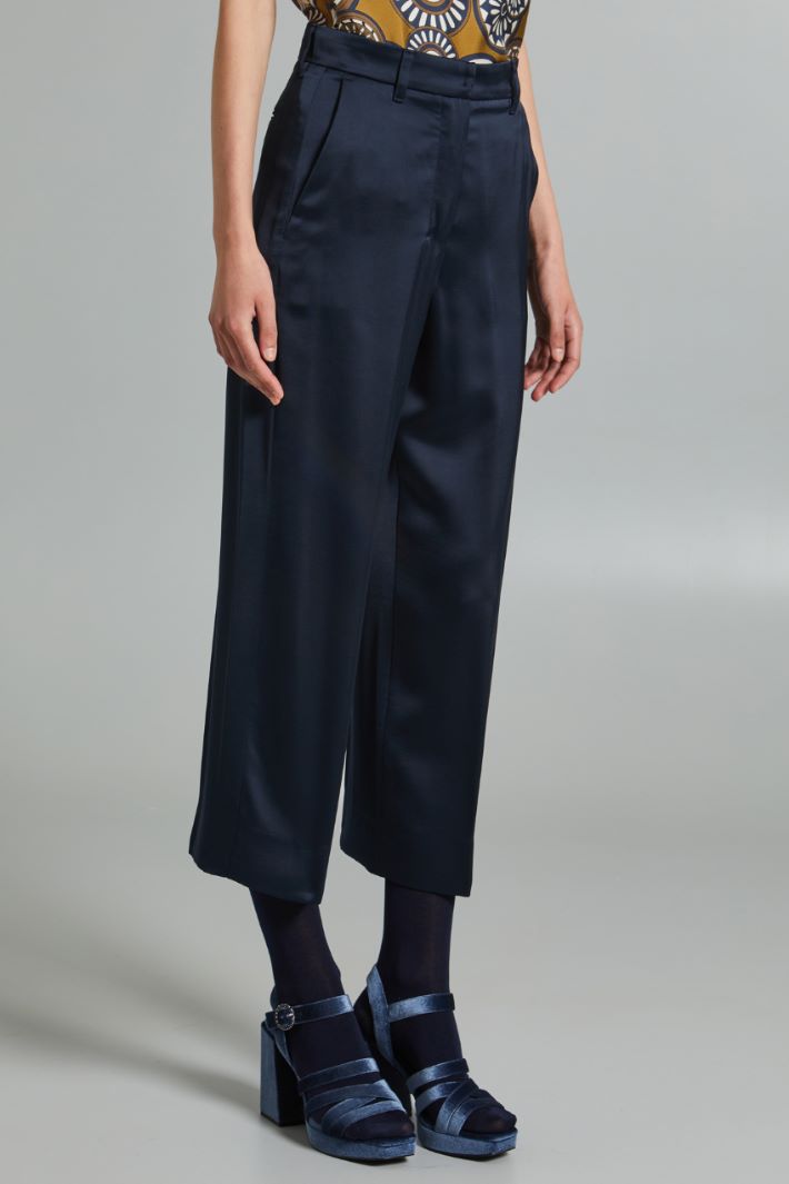 Fluid satin trousers Intrend - 2