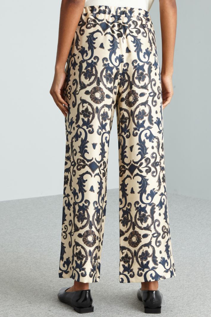 Silk trousers Intrend - 2