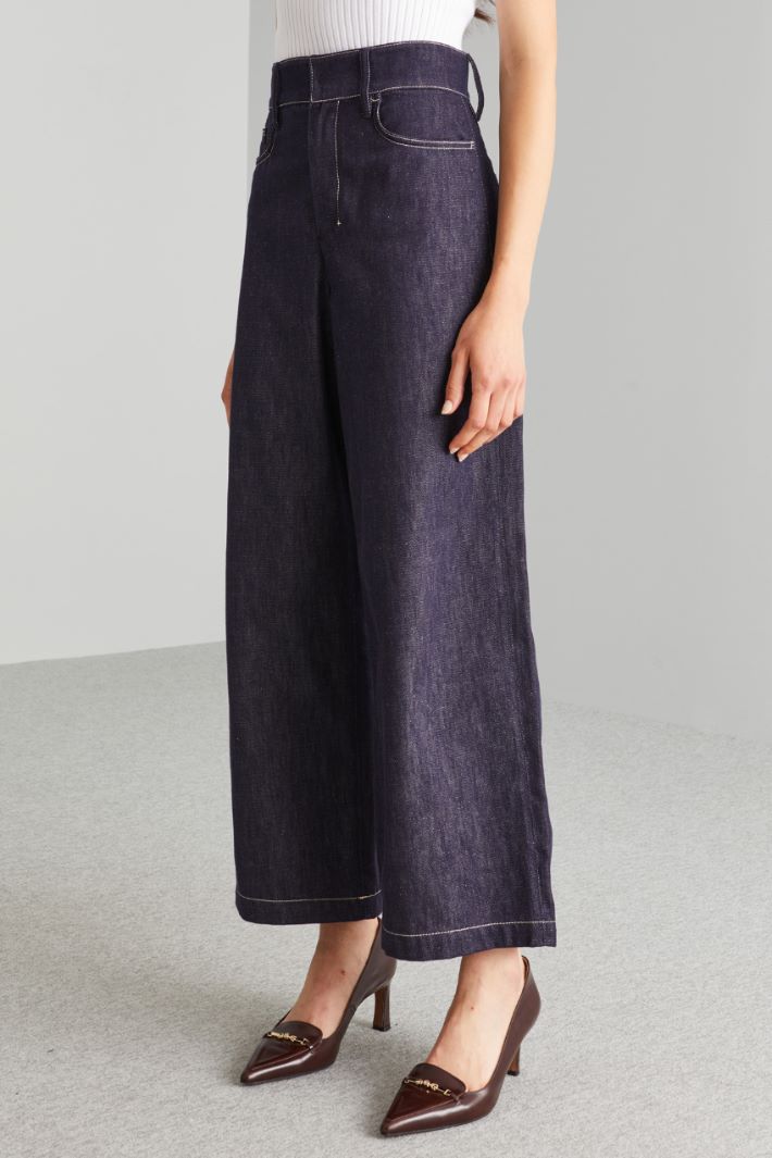 Wide five pocket trousers Intrend - 2