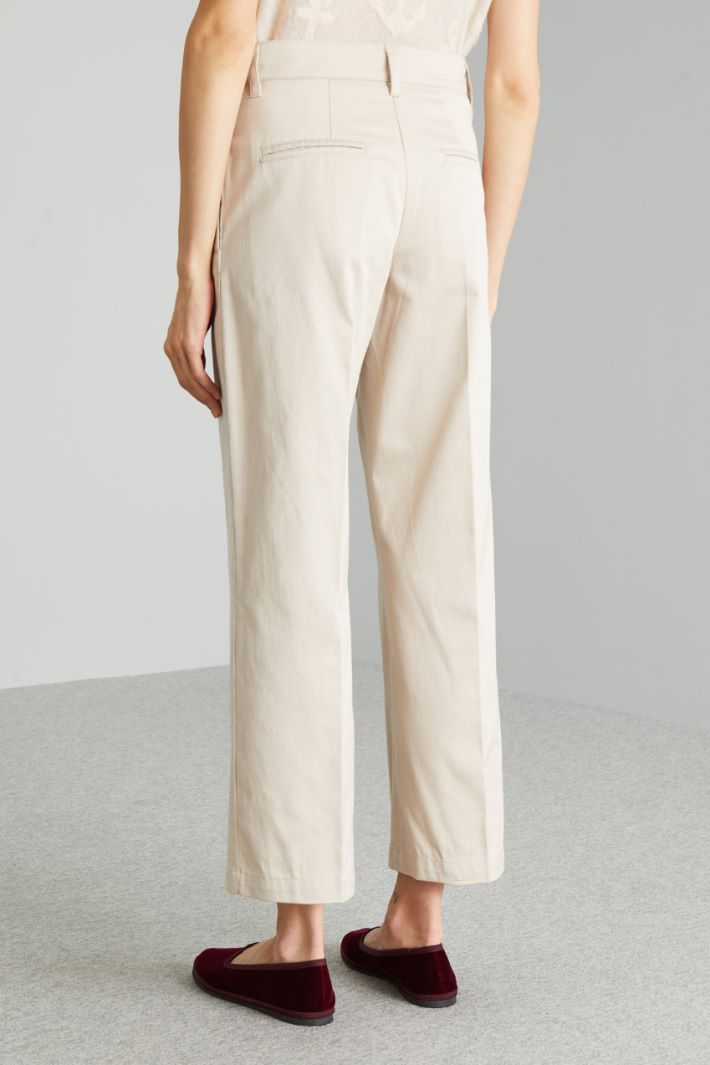 Pantalones de gabardina lavada Intrend - 2