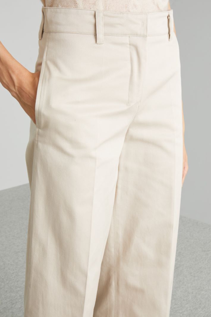 Pantalones de gabardina lavada Intrend - 4