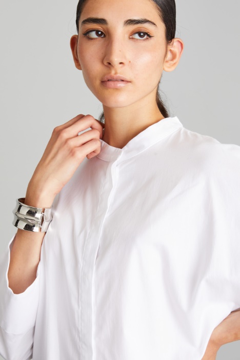 Casacca a tunica in oxford