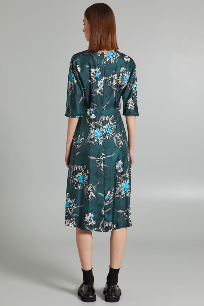 Printed silk dress Intrend - 2