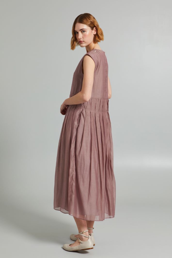 Pleated voile dress Intrend - 2