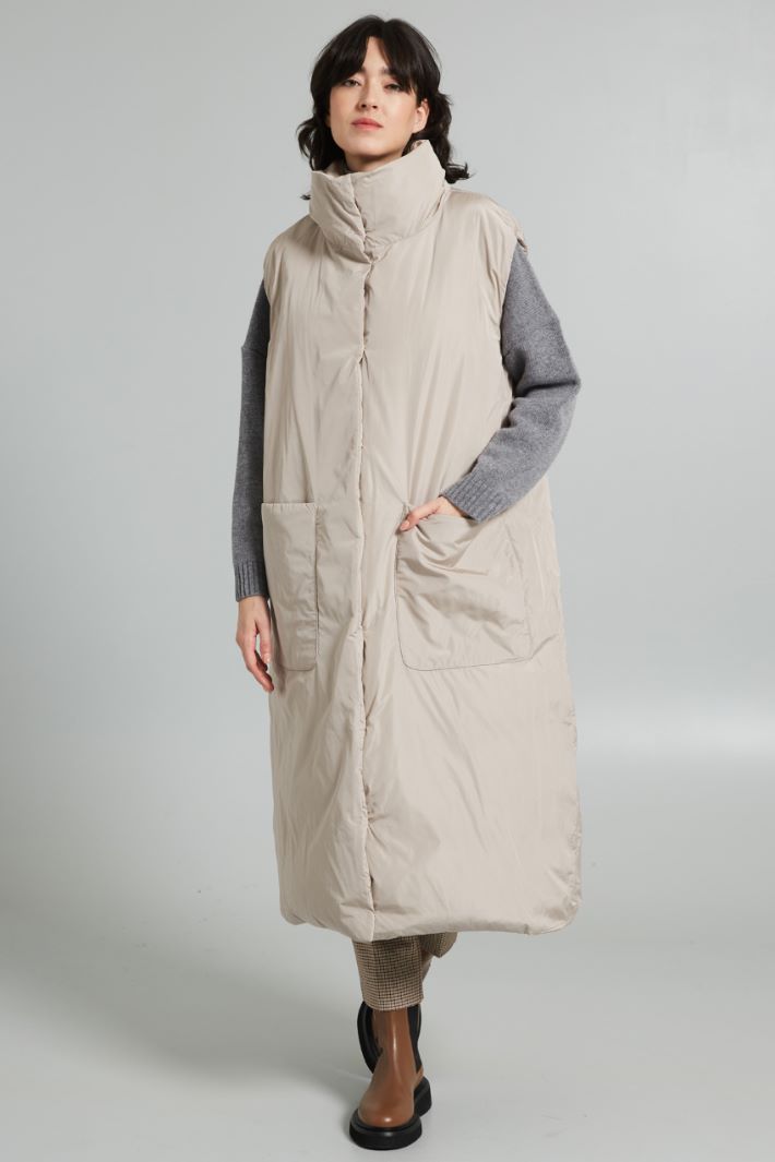 Water-repellent taffeta gilet Intrend - 4