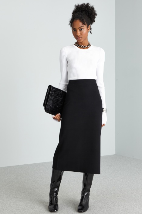 Knit pencil skirt Intrend