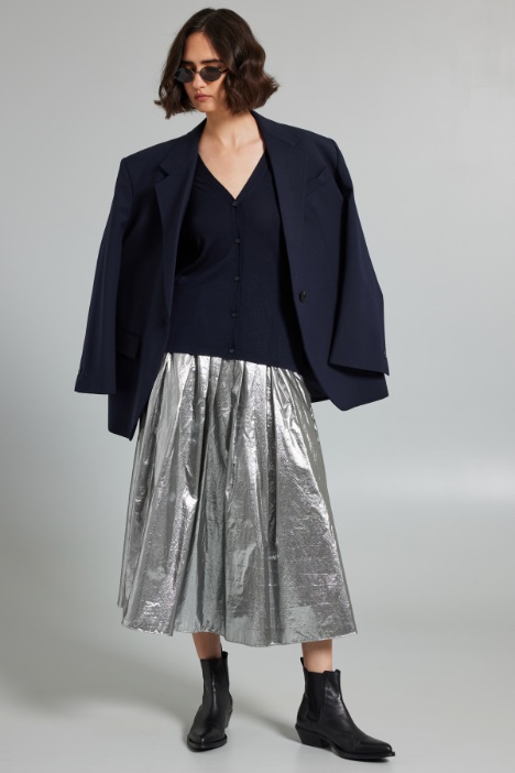 Cardigan in filato di lana Intrend