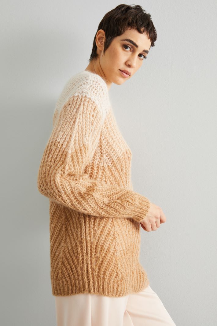 Open-knit sweater Intrend - 4