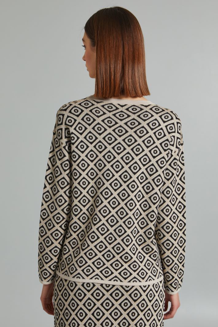 Jacquard sweater Intrend - 2