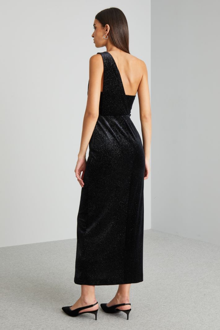 Long one-shoulder dress Intrend - 2