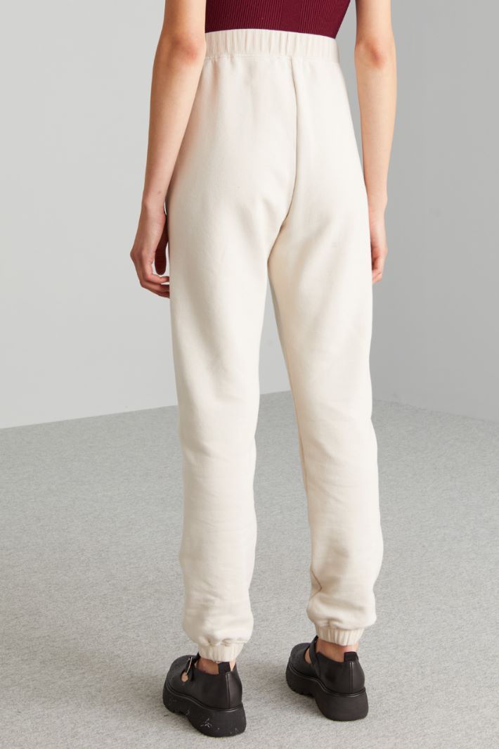 Pantalone jogger in jersey Intrend - 2