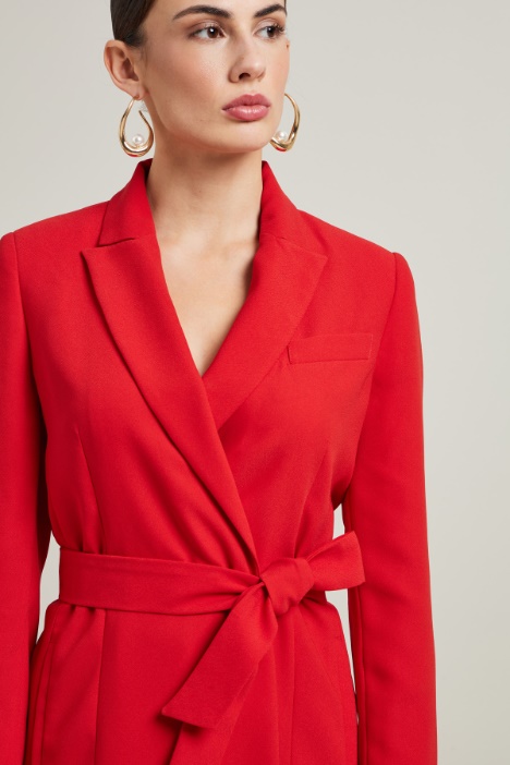 Blazer con cinturón