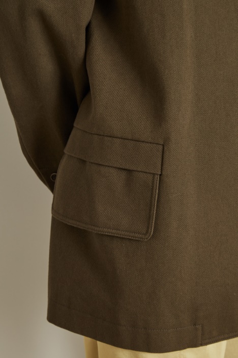 Giacca a camicia over in bull