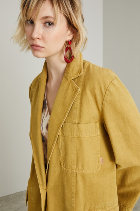 Blazer destrutturato con tasche