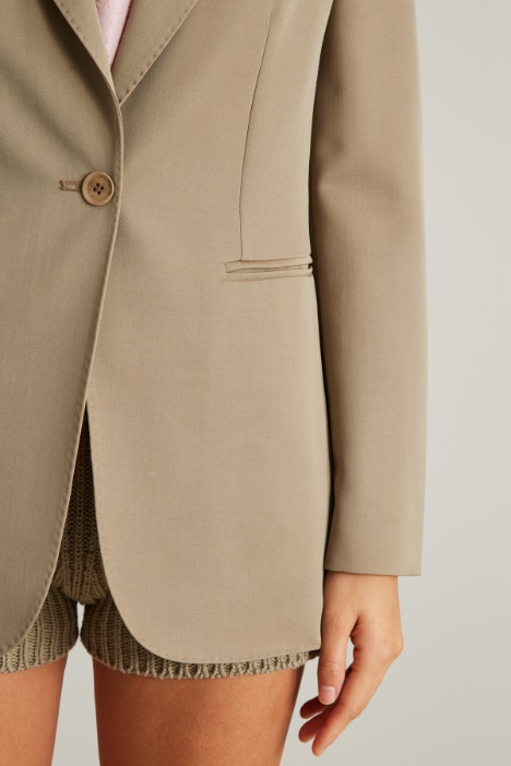 Blazer in gabardina leggera
