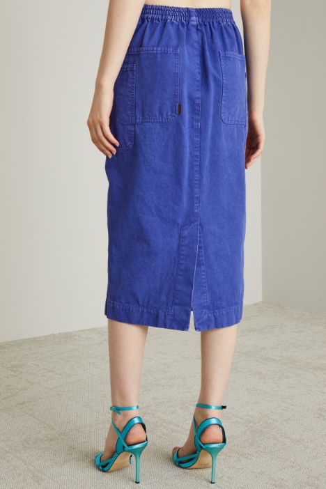 Gonna a tubino con maxi tasche Intrend - 2