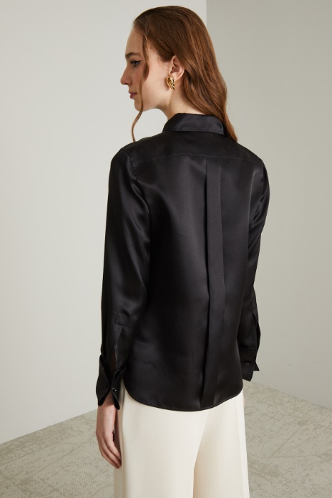 Camicia in organza di seta