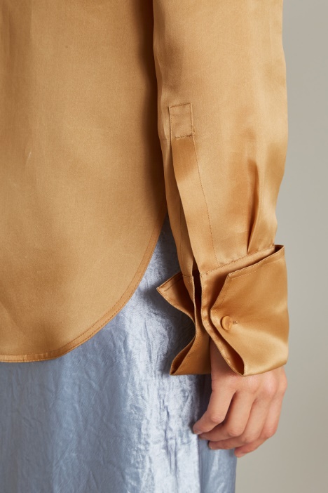 Camicia in organza di seta