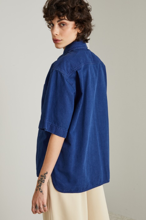 Casacca over in canvas