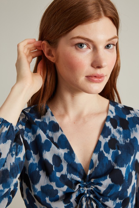 Blusa in georgette