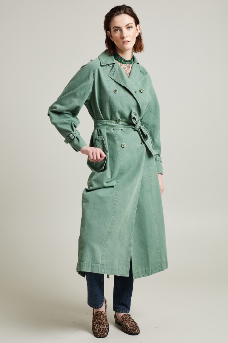 Trench oversize in canvas