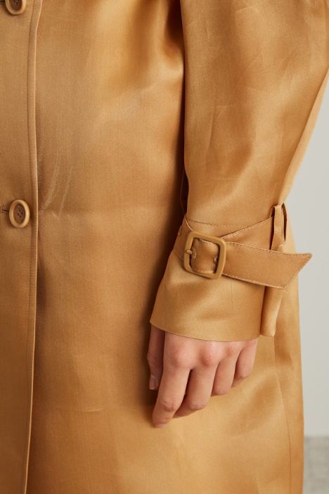 Spolverino trench in organza