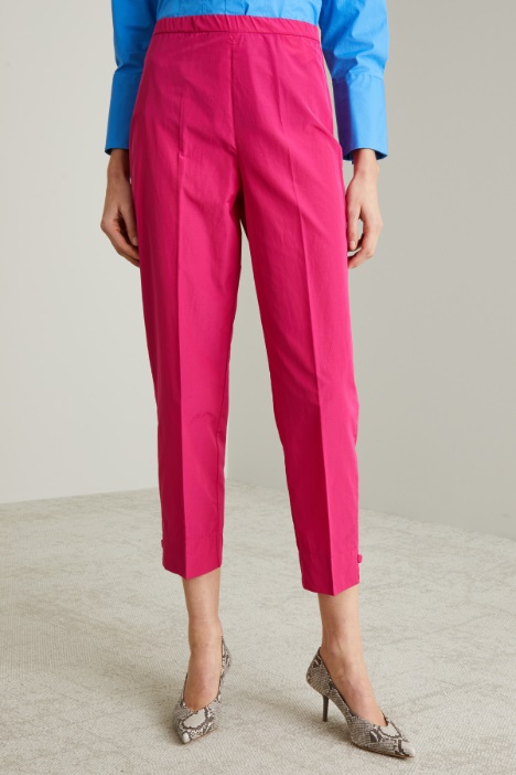 Pantalones de tafetán