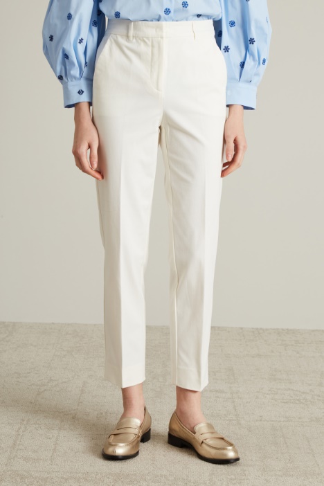 Pantaloni in twill