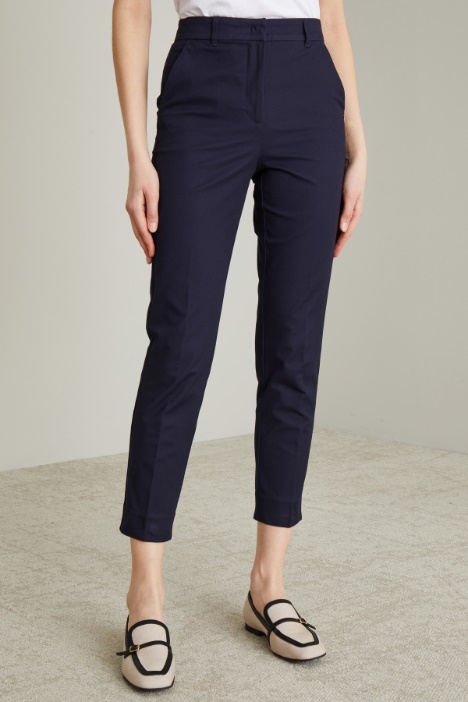 Pantaloni in twill